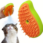 Cepillo de Mascotas con Vapor 3 en 1